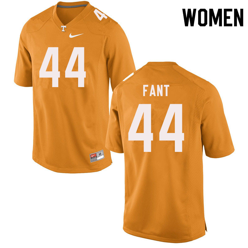 Women #44 Princeton Fant Tennessee Volunteers College Football Jerseys Sale-Orange - Click Image to Close